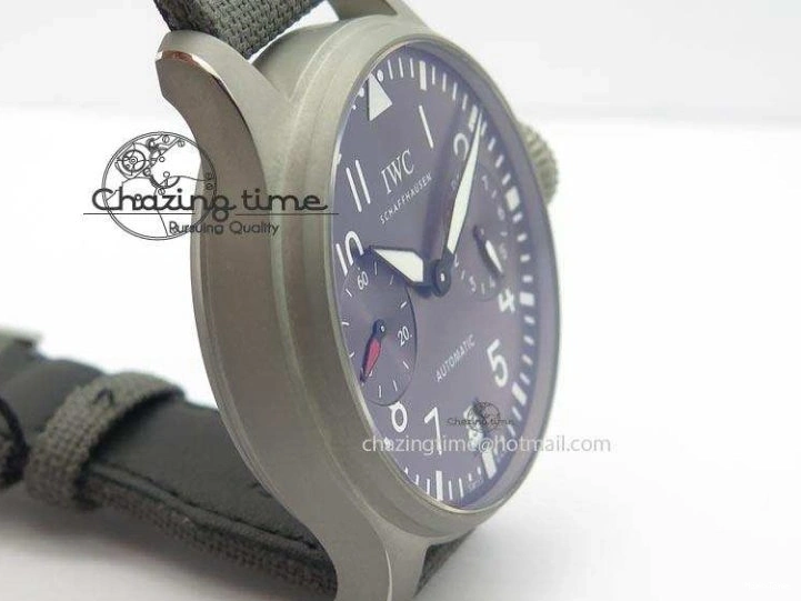 MIROTIME 0117 SunProtective Big Pilot Real PR IW500910 “Patrouille Suisse” ZF 1:1 Best Edition On Gray Nylon Strap 7278